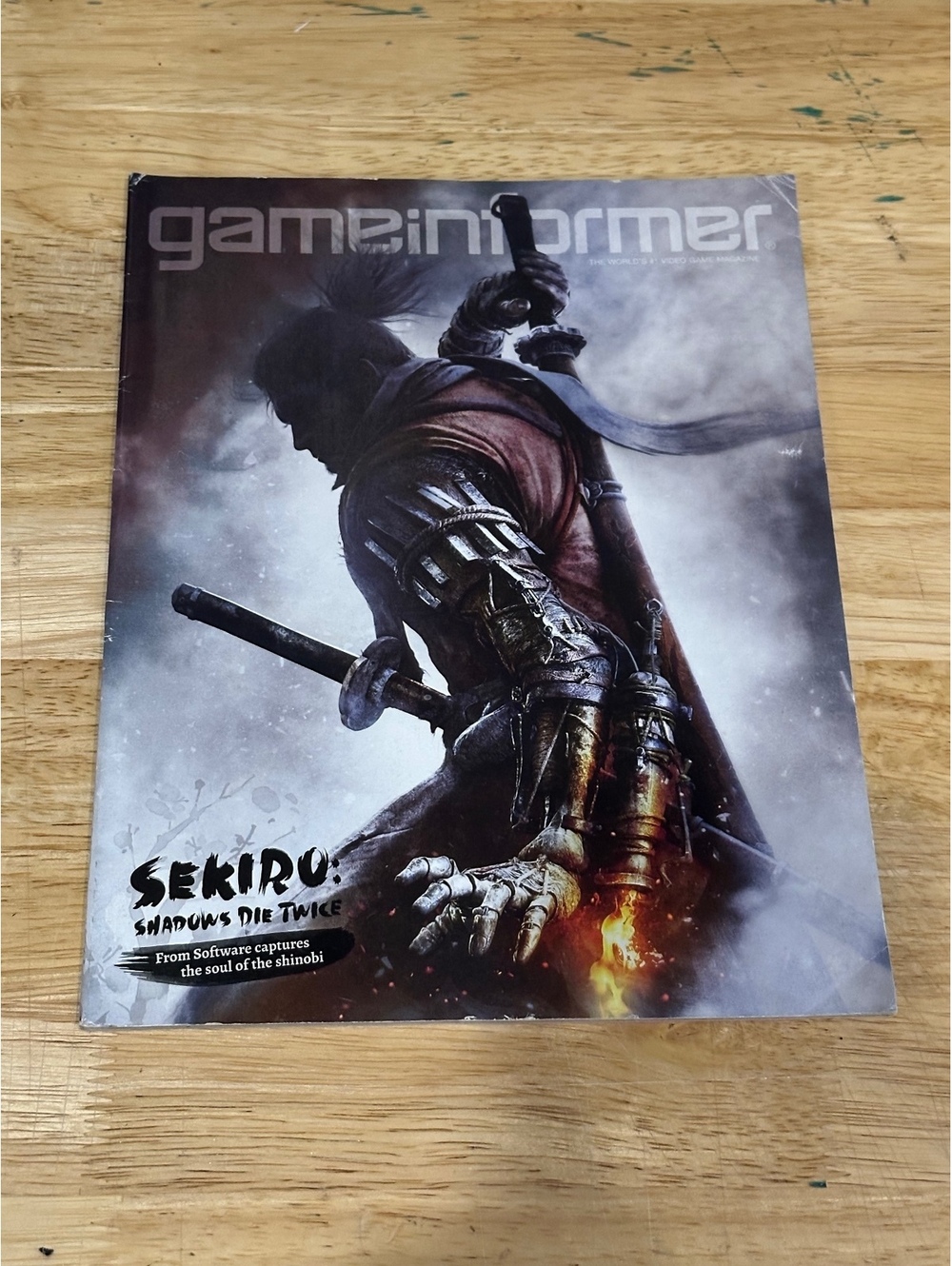 Game Informer Magazine Featuring Sekiro: Shadows Die Twice - Collectible Issue